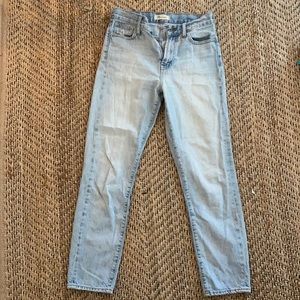 MADEWELL “the perfect vintage” jeans!!! Size 25!